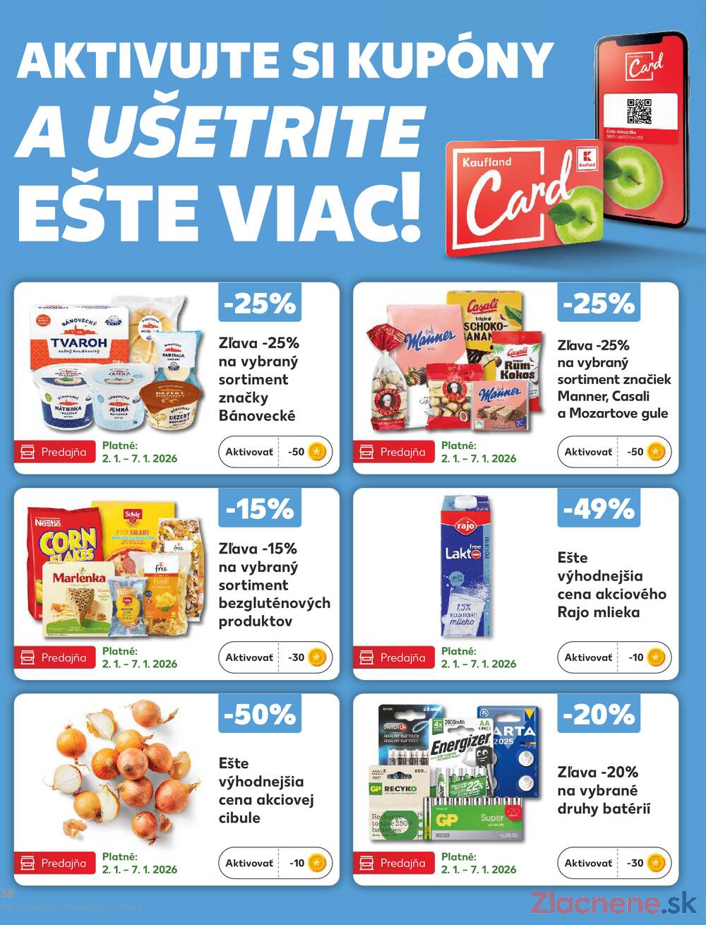 Leták Kaufland - Kaufland 2.1. - 7.1. - Kaufland Zlaté Moravce - strana 38