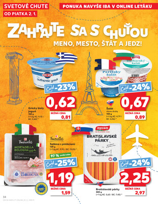 Kaufland 2.1. - 7.1. - Kaufland Zlaté Moravce