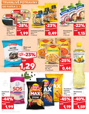 Kaufland 2.1. - 7.1. - Kaufland Zlaté Moravce