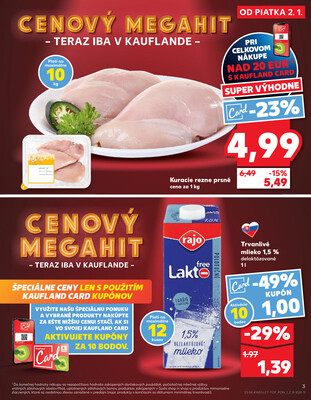 Kaufland 2.1. - 7.1. - Kaufland Trnava - Juh - Bratislavská