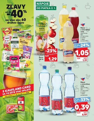Kaufland 2.1. - 7.1. - Kaufland Trnava - Juh - Bratislavská