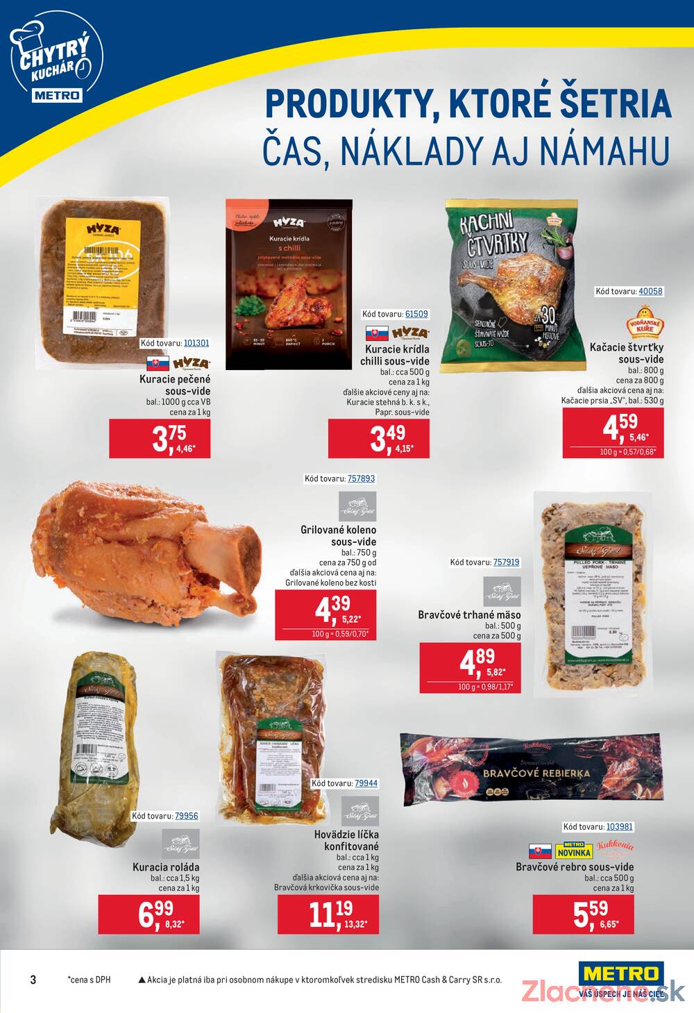 Leták METRO - METRO Gastronómia do 13.1. - strana 3