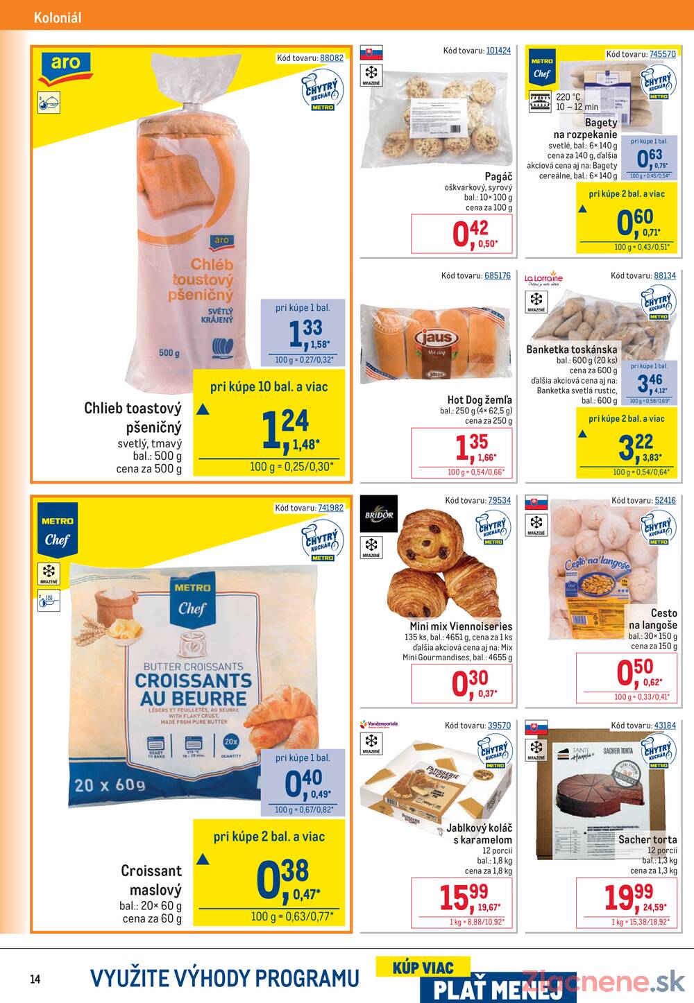 Leták METRO - METRO Gastronómia do 13.1. - strana 14