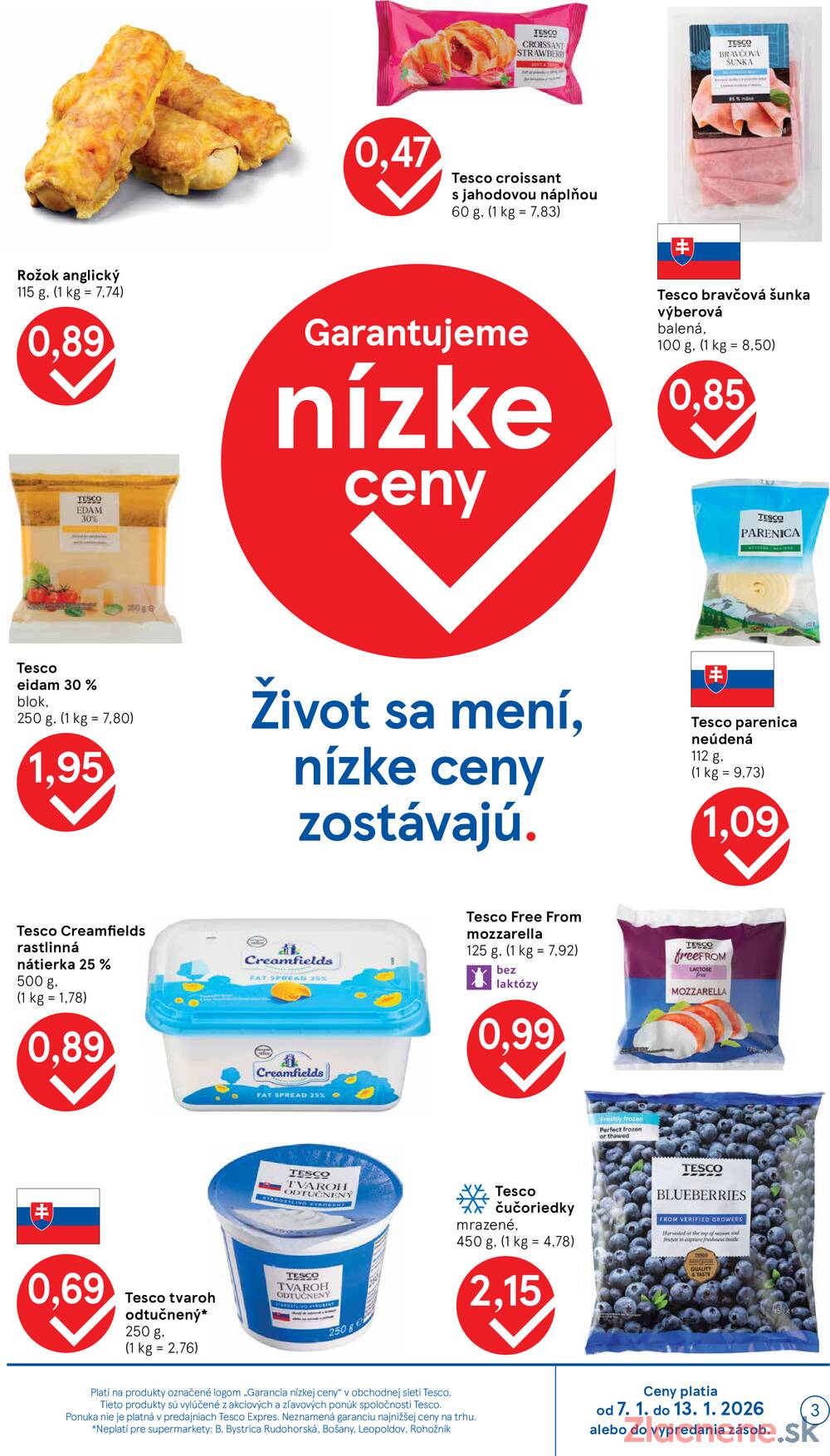 Leták Tesco - Tesco supermarkety od 7.1. do 13.1.2026 - strana 3