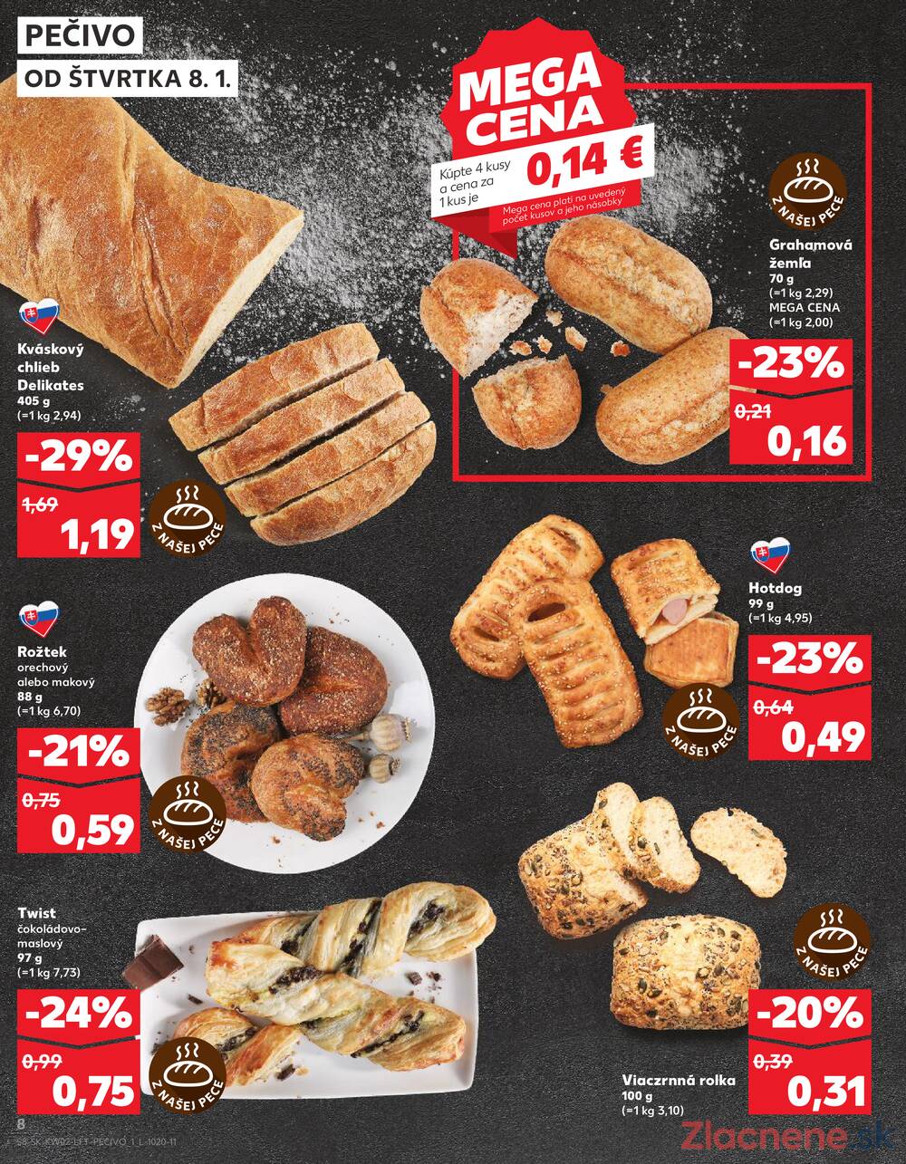 Leták Kaufland - Kaufland 8.1. - 14.1. - Kaufland Bardejov - strana 8