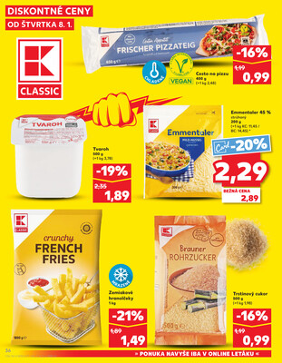 Kaufland 8.1. - 14.1. - Kaufland Bardejov