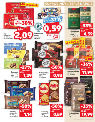 Kaufland 8.1. - 14.1. - Kaufland Bardejov