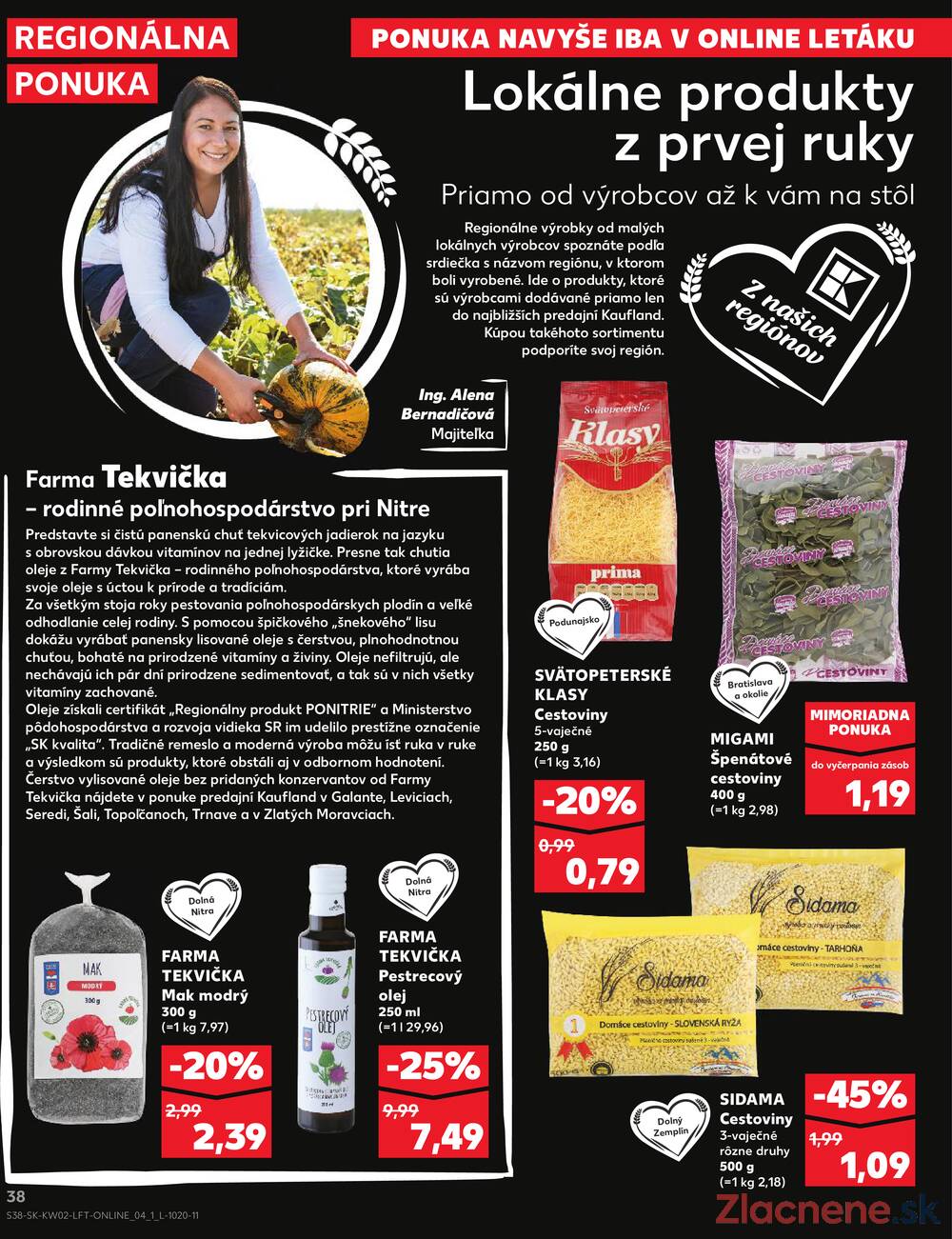 Leták Kaufland - Kaufland 8.1. - 14.1. - Kaufland Poprad - Jiřího Wolkera - strana 38