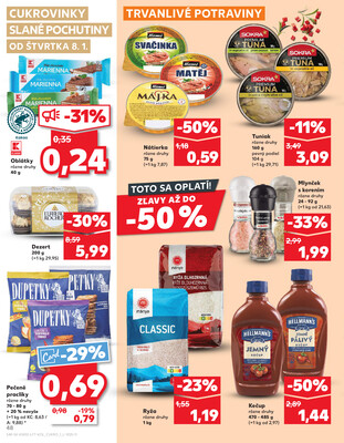 Kaufland 8.1. - 14.1. - Kaufland Veľký Meder
