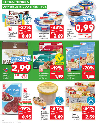 Kaufland 8.1. - 14.1. - Kaufland Piešťany