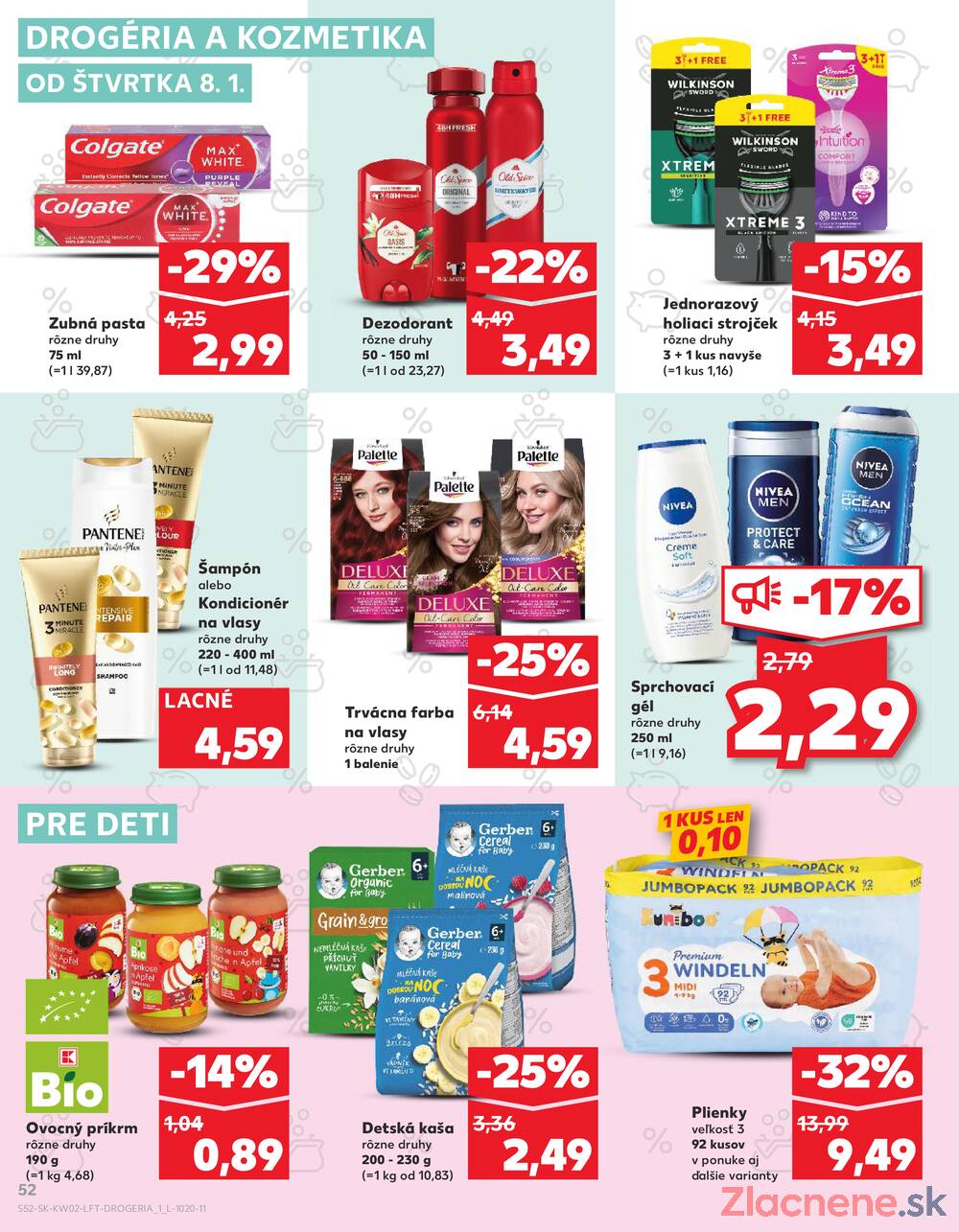 Leták Kaufland - Kaufland 8.1. - 14.1. - Kaufland Zlaté Moravce - strana 52