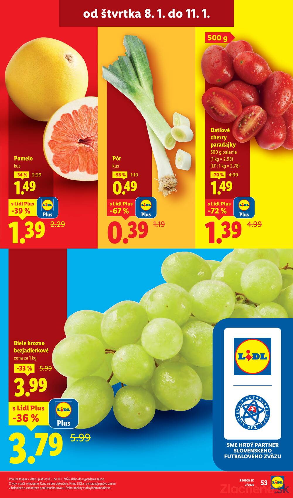 Leták Lidl - Lidl II. do 11.1. - strana 13