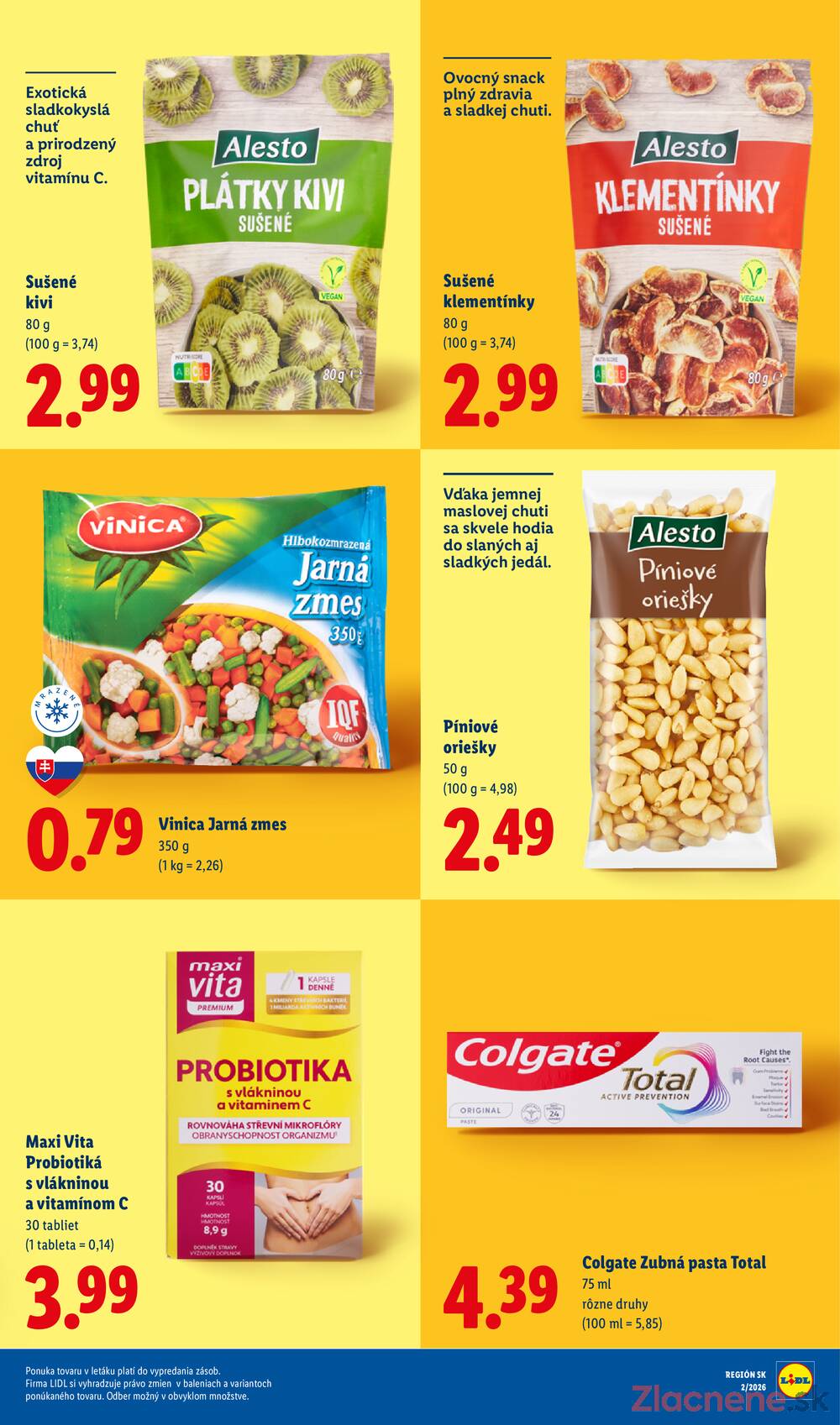 Leták Lidl - Lidl II. do 11.1. - strana 61