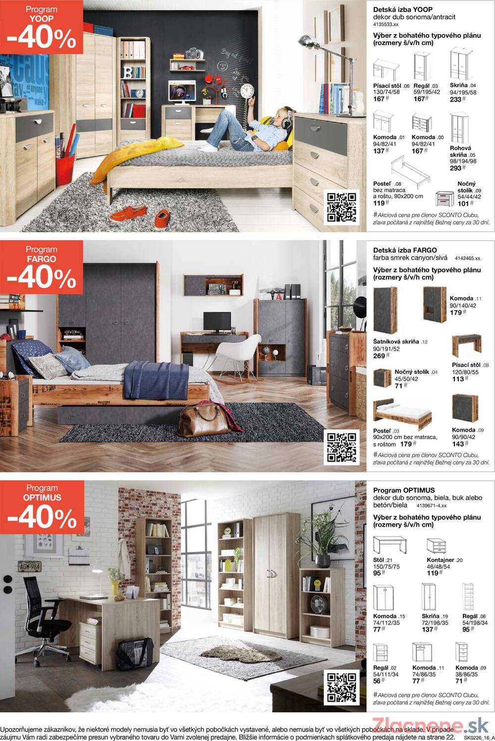 Sconto nábytok od 21.1. do 10.2.2026