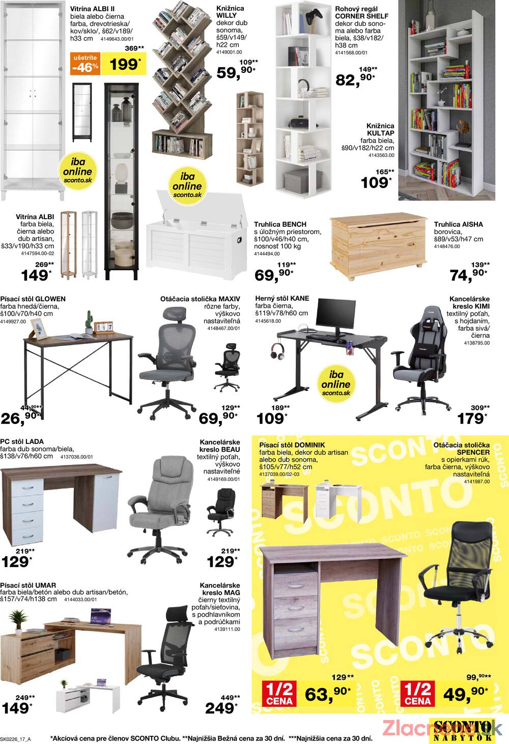 Sconto nábytok od 21.1. do 10.2.2026
