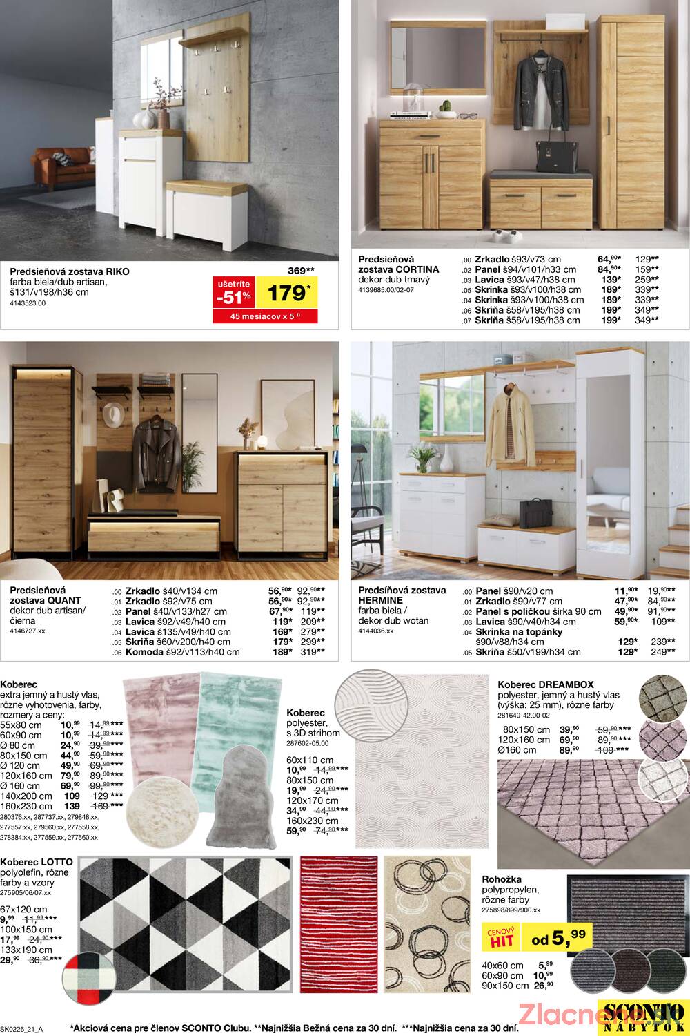 Sconto nábytok od 21.1. do 10.2.2026