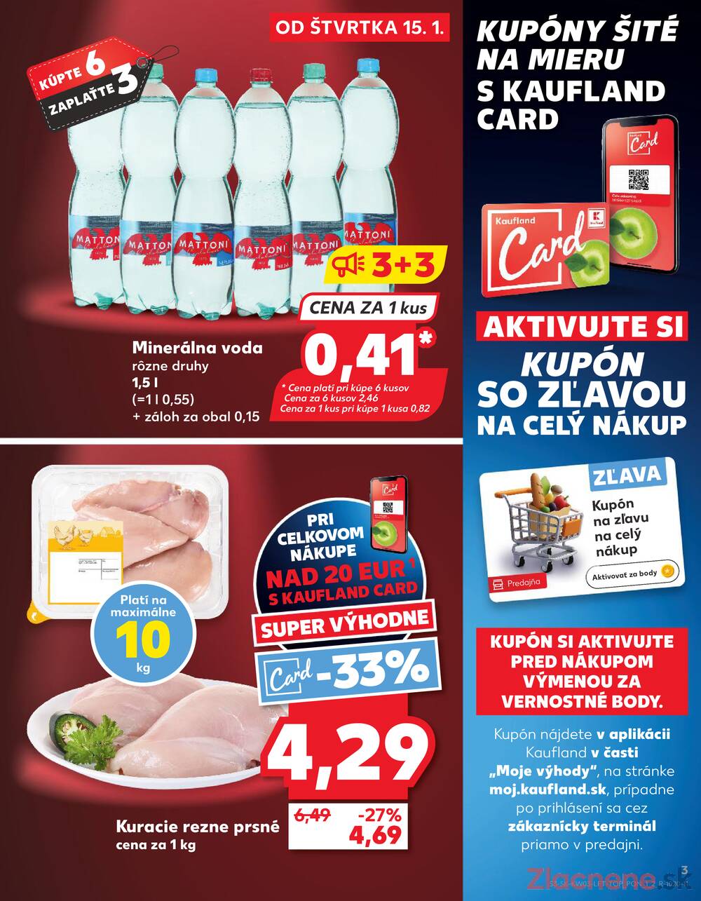 Leták Kaufland - Kaufland 15.1. - 21.1. - Kaufland Vranov nad Topľou - strana 3