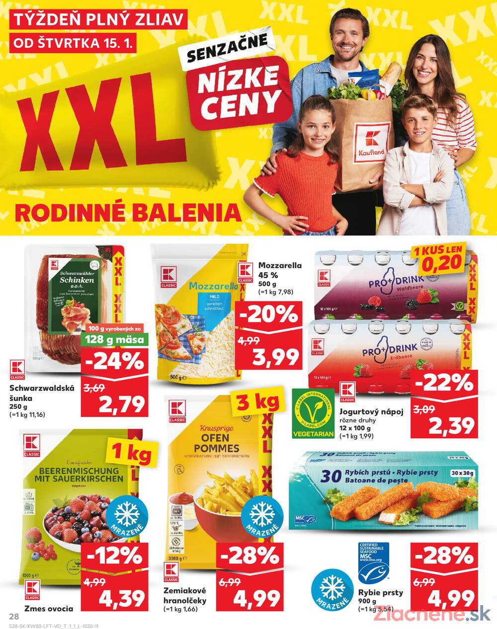 Kaufland 15.1. - 21.1. - Kaufland Vranov nad Topľou