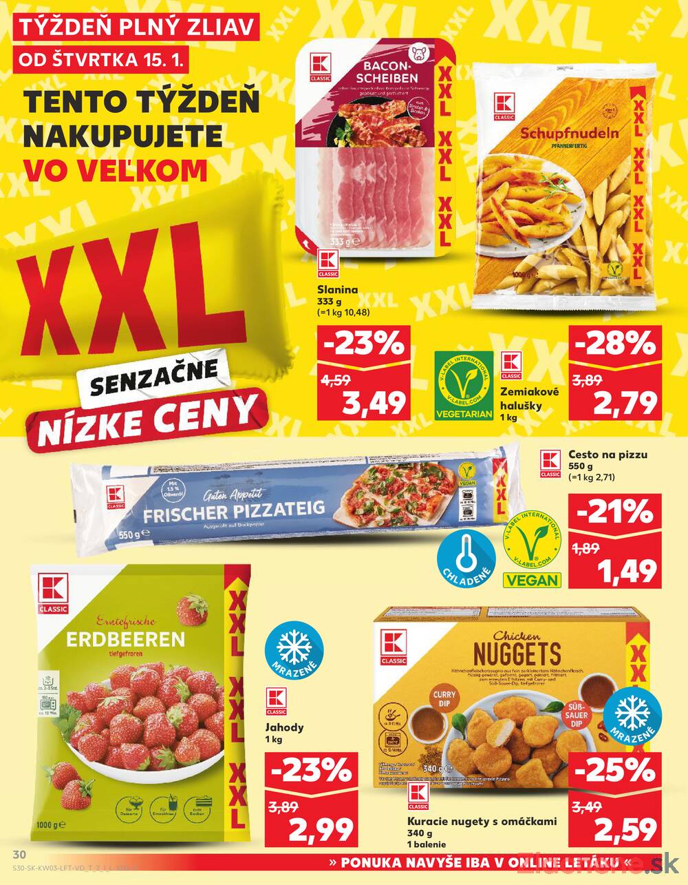 Kaufland 15.1. - 21.1. - Kaufland Vranov nad Topľou
