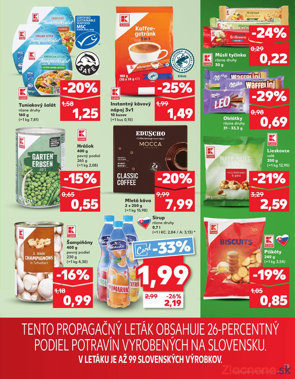 Kaufland 15.1. - 21.1. - Kaufland Vranov nad Topľou
