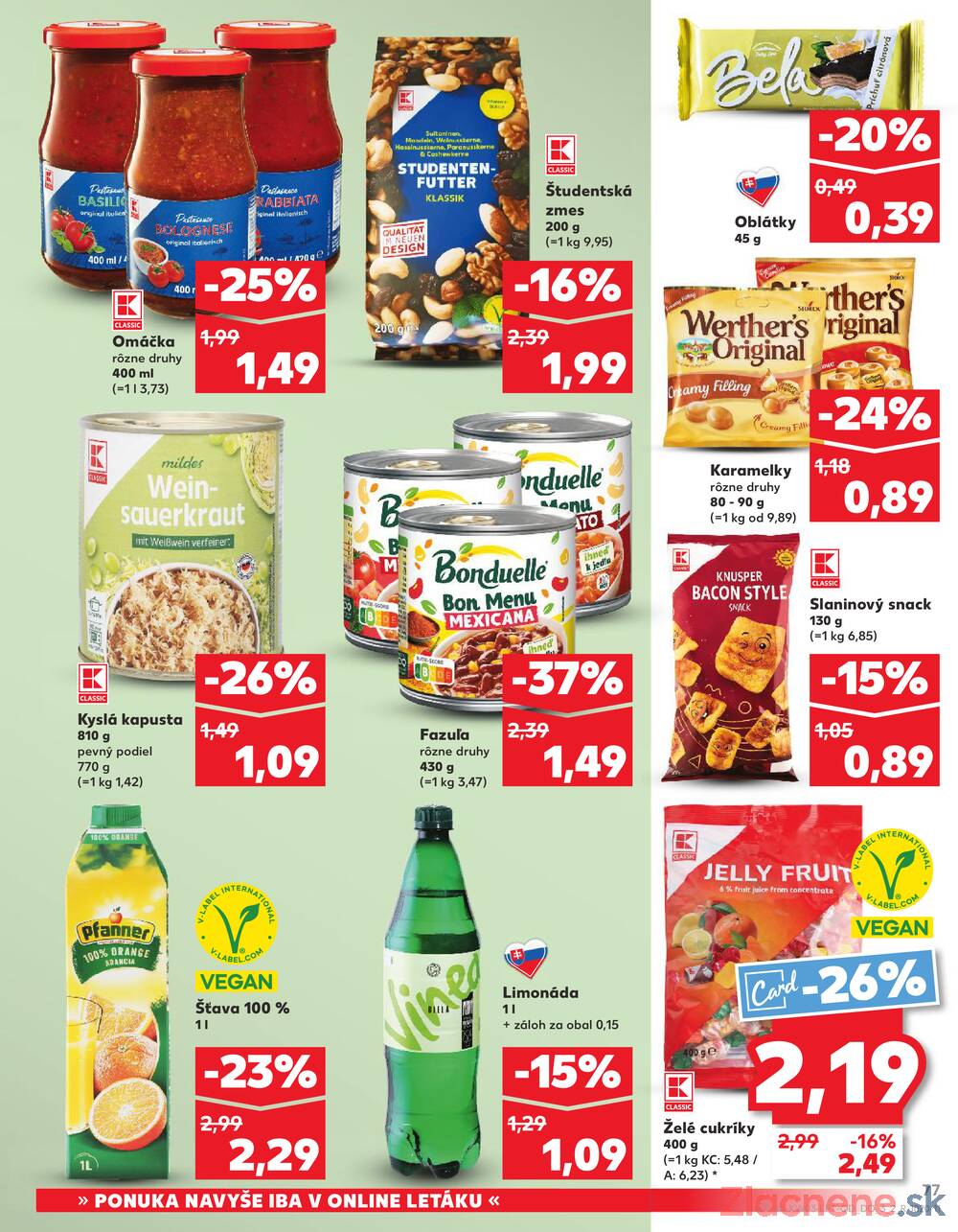 Leták Kaufland - Kaufland 15.1. - 21.1. - Kaufland Michalovce (Humenská cesta) - strana 77
