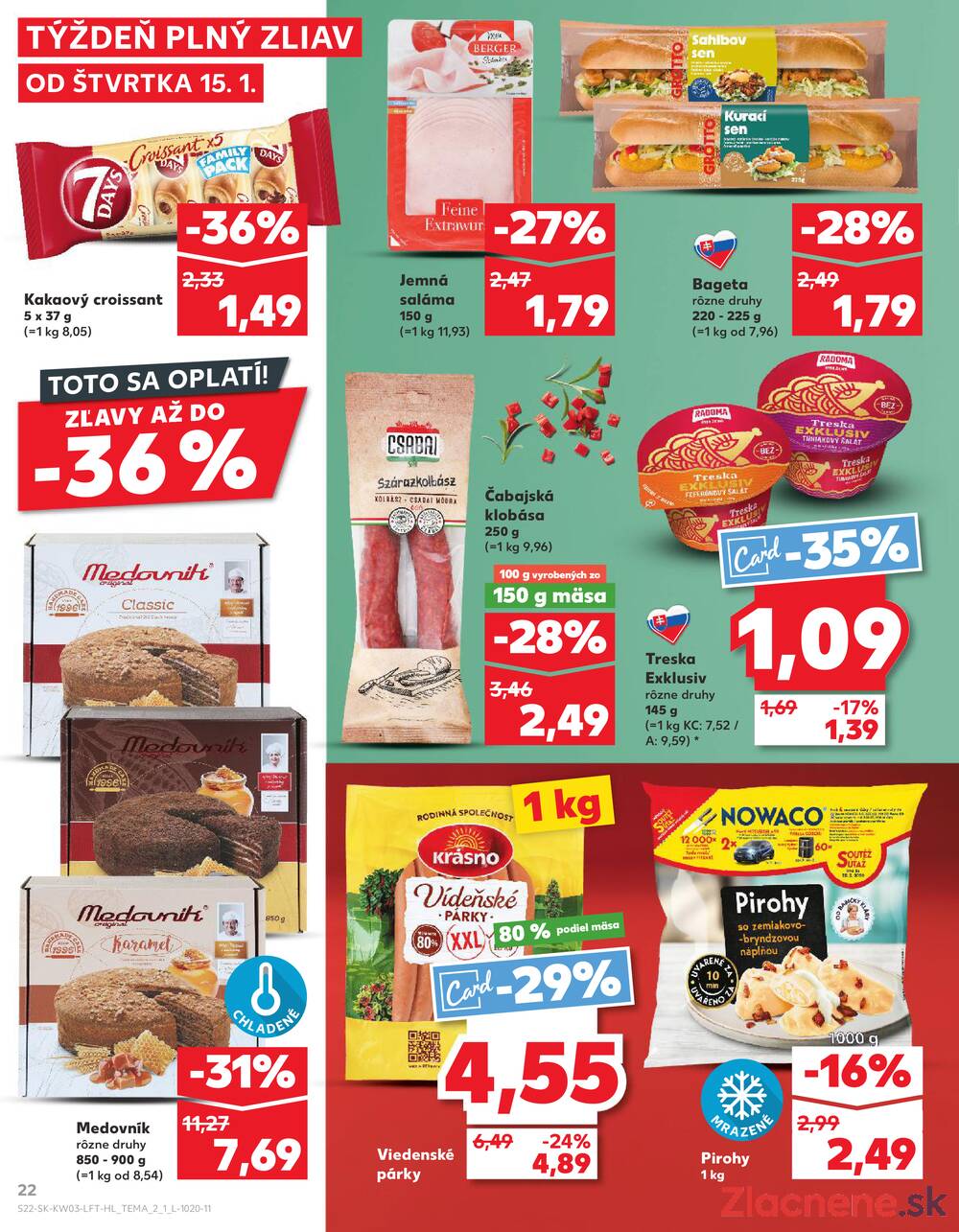 Kaufland 15.1. - 21.1. - Kaufland Piešťany