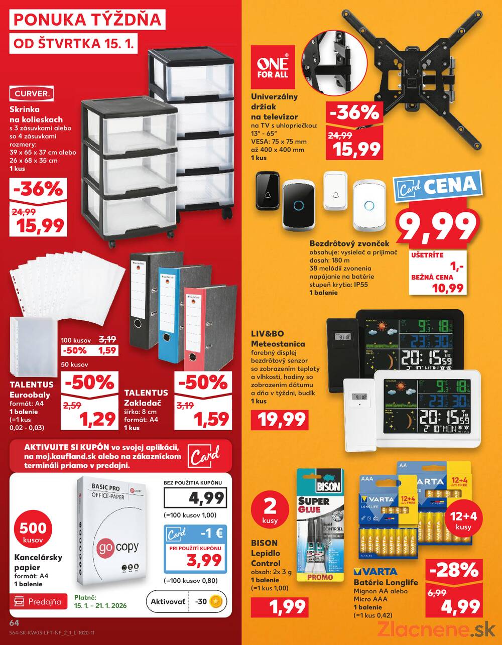 Kaufland 15.1. - 21.1. - Kaufland Prešov - Sídlisko 3