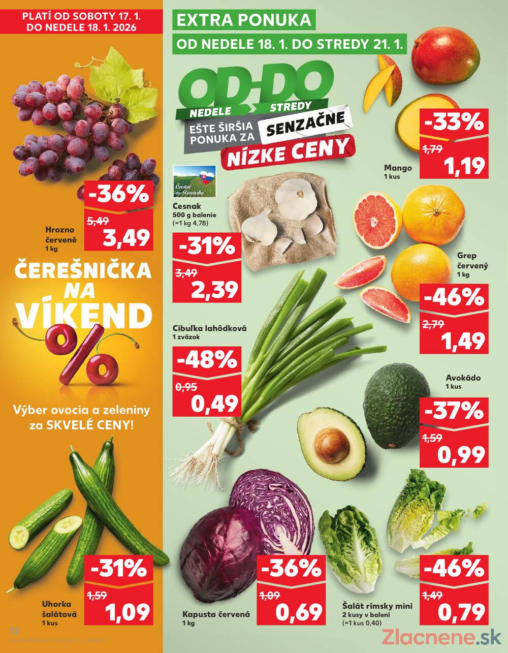 Kaufland 15.1. - 21.1. - Kaufland Žiar nad Hronom