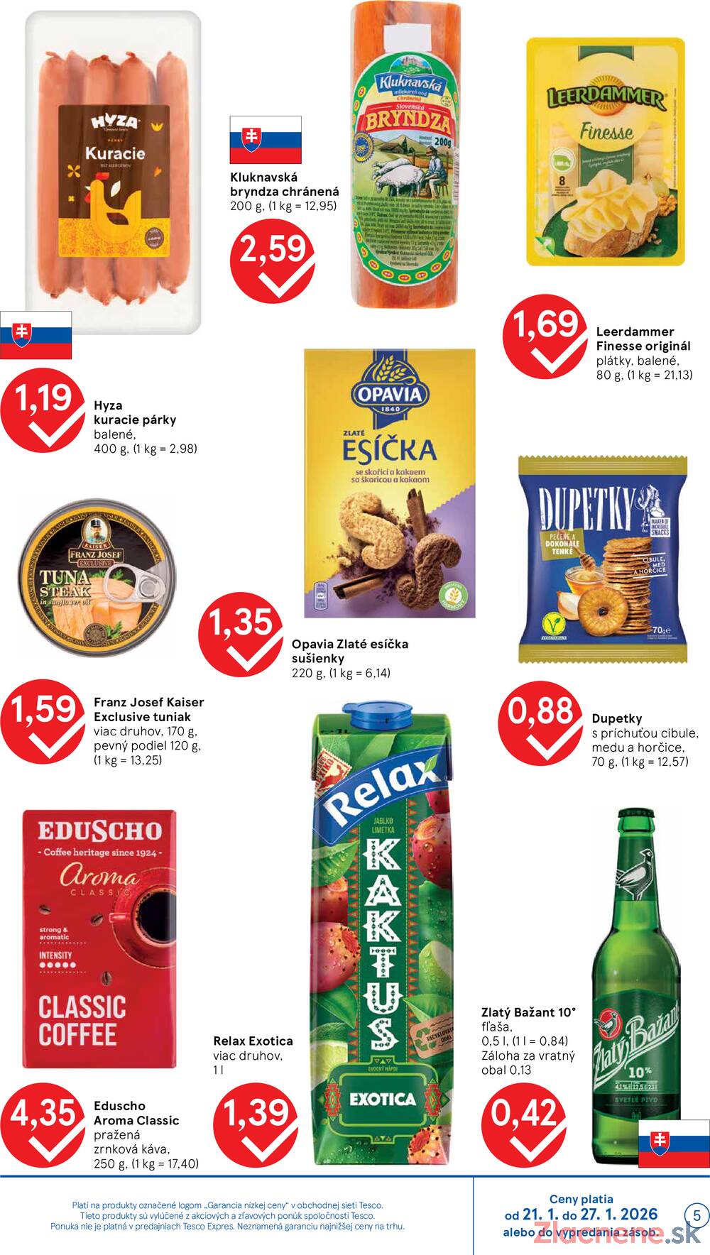 Tesco malé hypermarkety od 21.1. do 27.1.2026