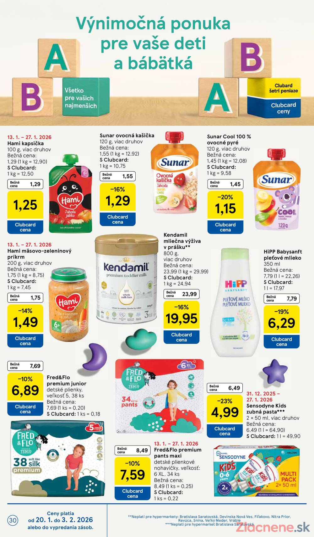 Tesco malé hypermarkety od 21.1. do 27.1.2026