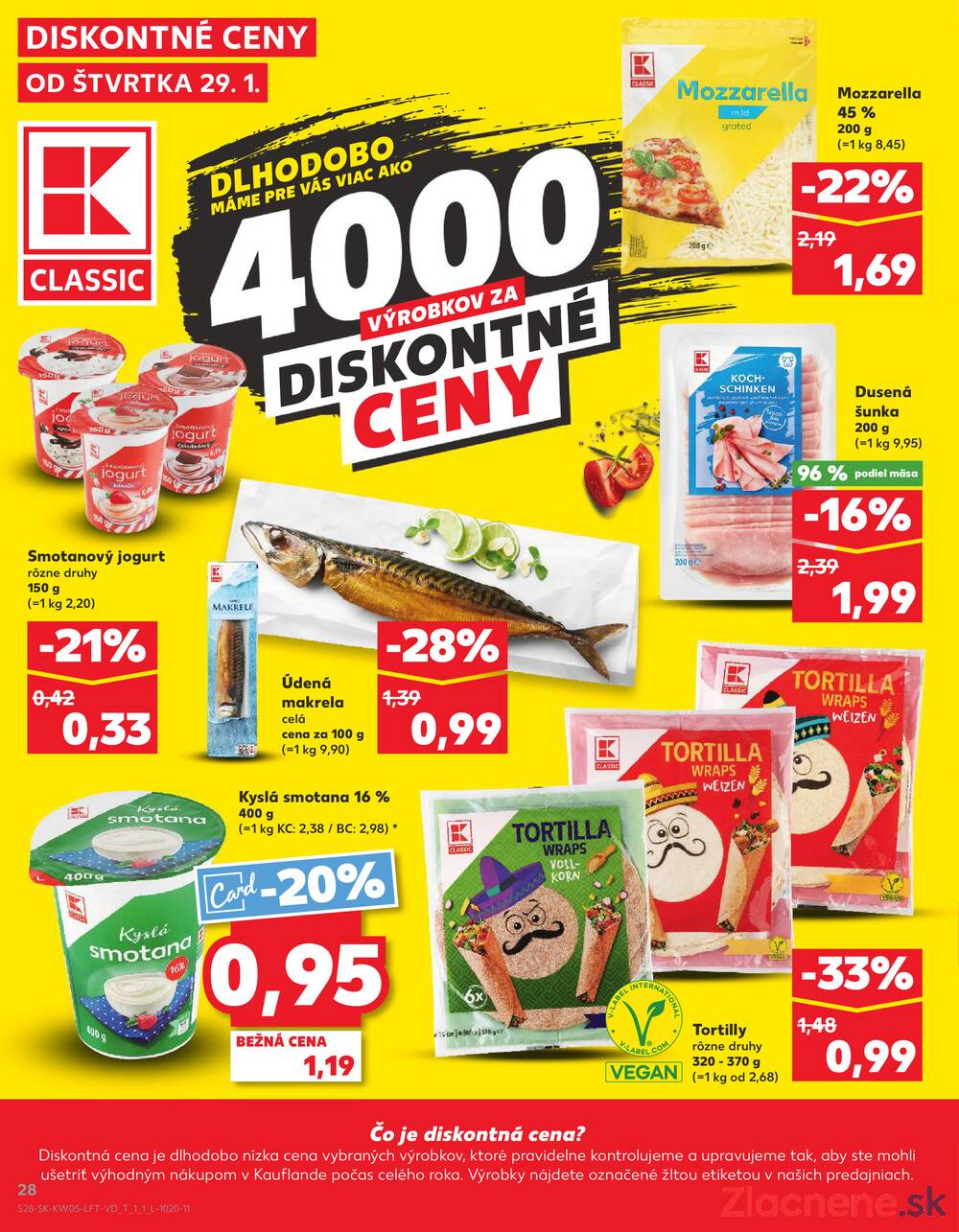 Leták Kaufland - Kaufland 29.1. - 4.2. - Kaufland Humenné - strana 28