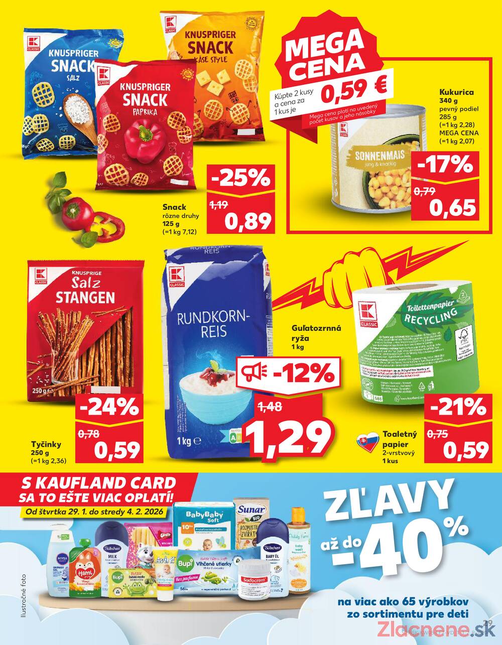 Kaufland 29.1. - 4.2. - Kaufland Veľký Meder