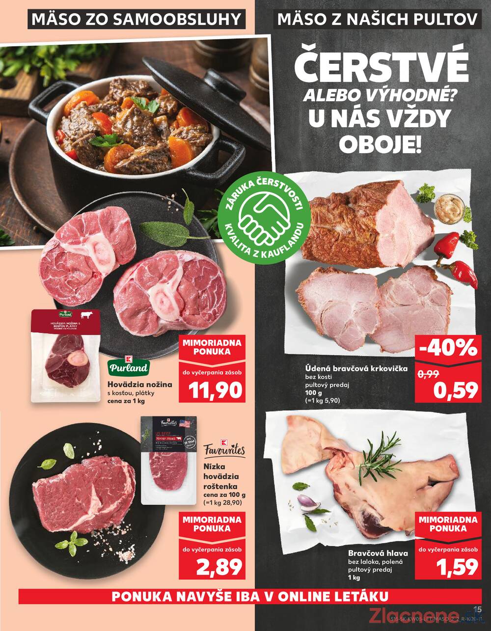 Leták Kaufland - Kaufland 29.1. - 4.2. - Kaufland Bratislava Danubia – Panónska cesta - strana 15