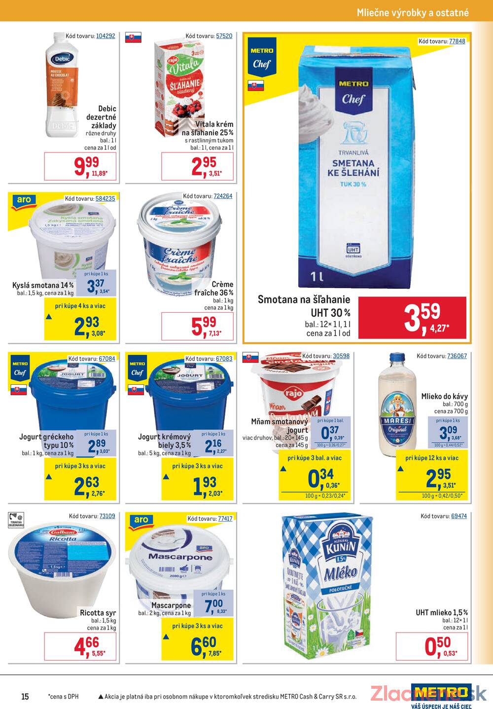 Metro Gastronomia do 10.2.