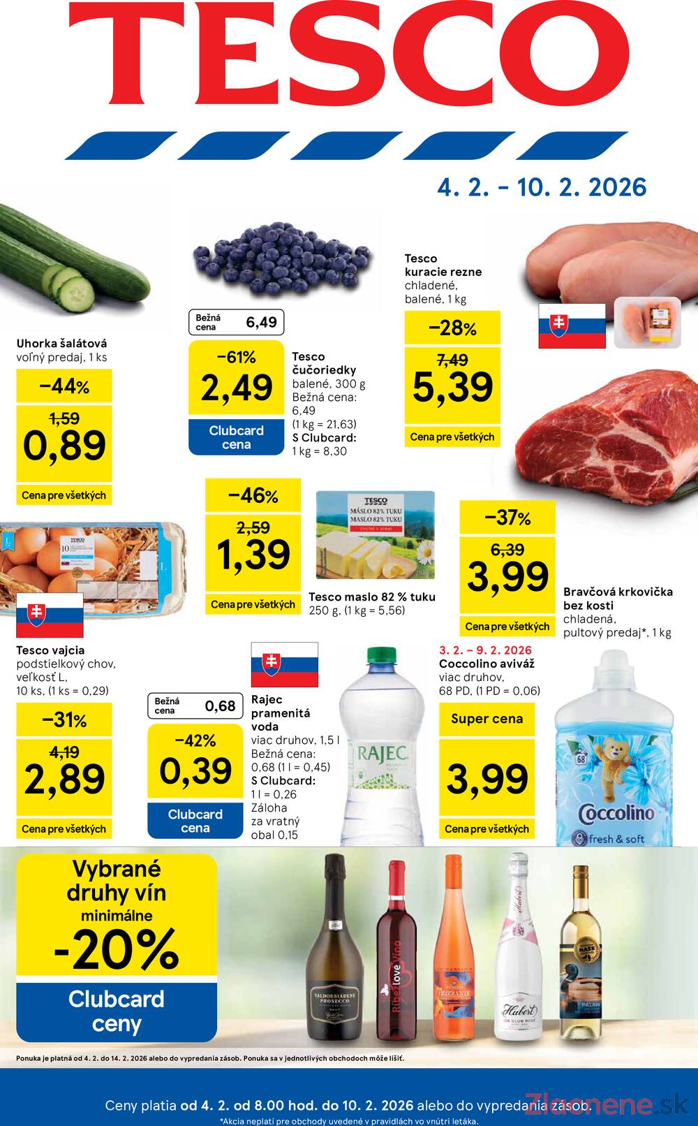 Leták Tesco - Tesco malé hypermarkety od 4.2. do 10.2.2026 - strana 1