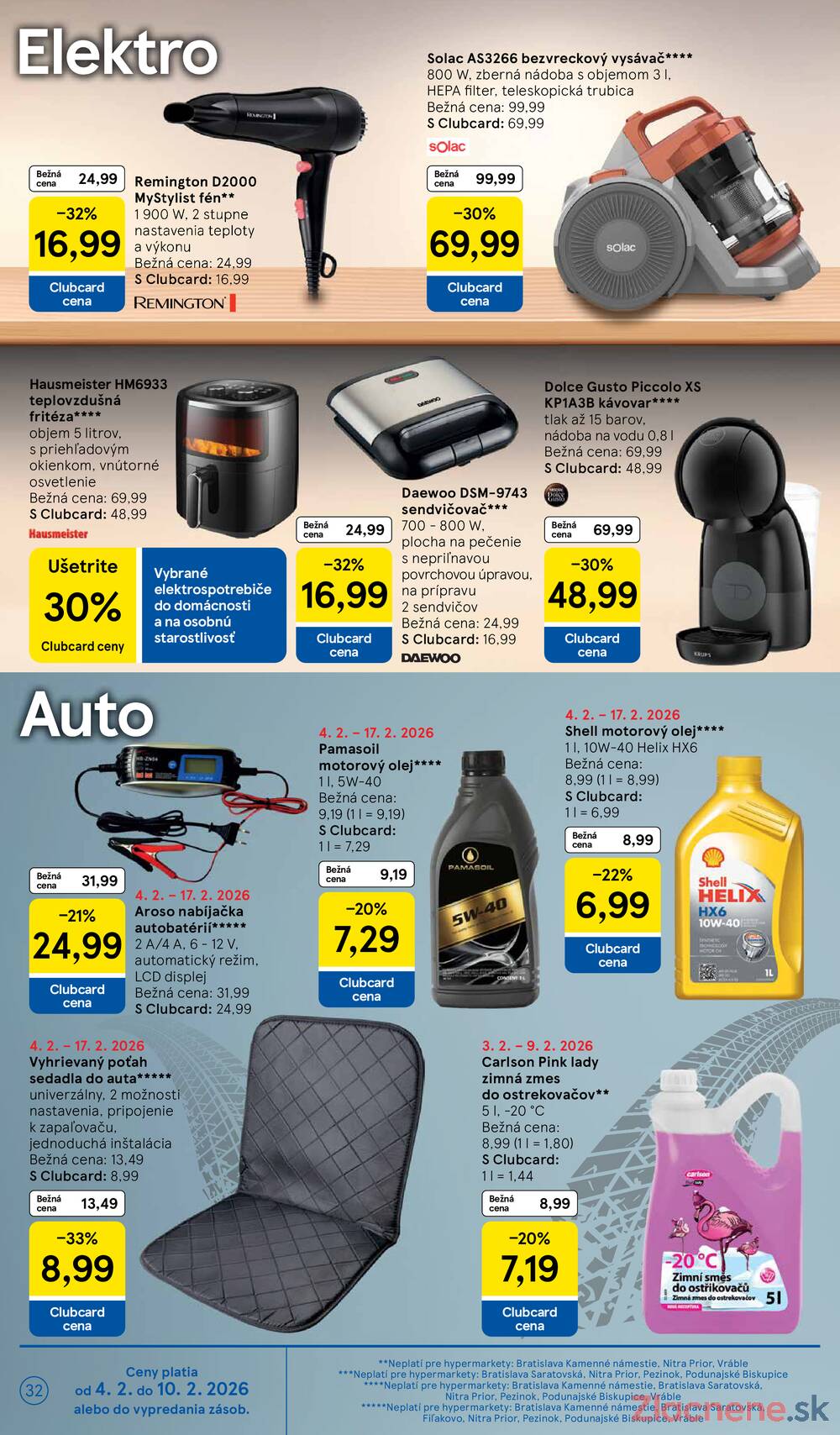 Leták Tesco - Tesco malé hypermarkety od 4.2. do 10.2.2026 - strana 32