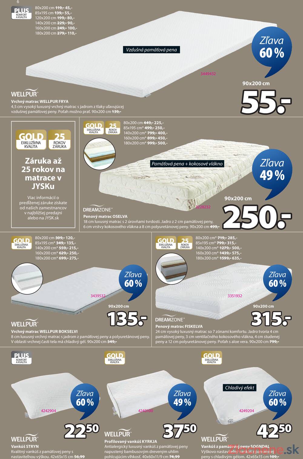Leták Jysk - Jysk od 4.2. do 8.3.2026 - strana 6