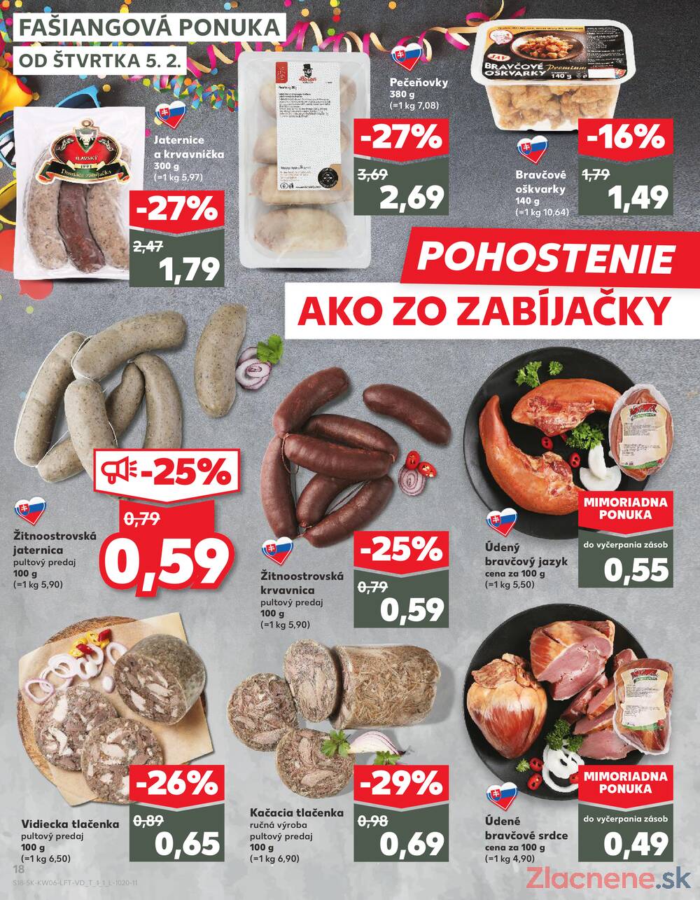 Kaufland 5.2. - 11.2. - Kaufland Dubnica nad Váhom