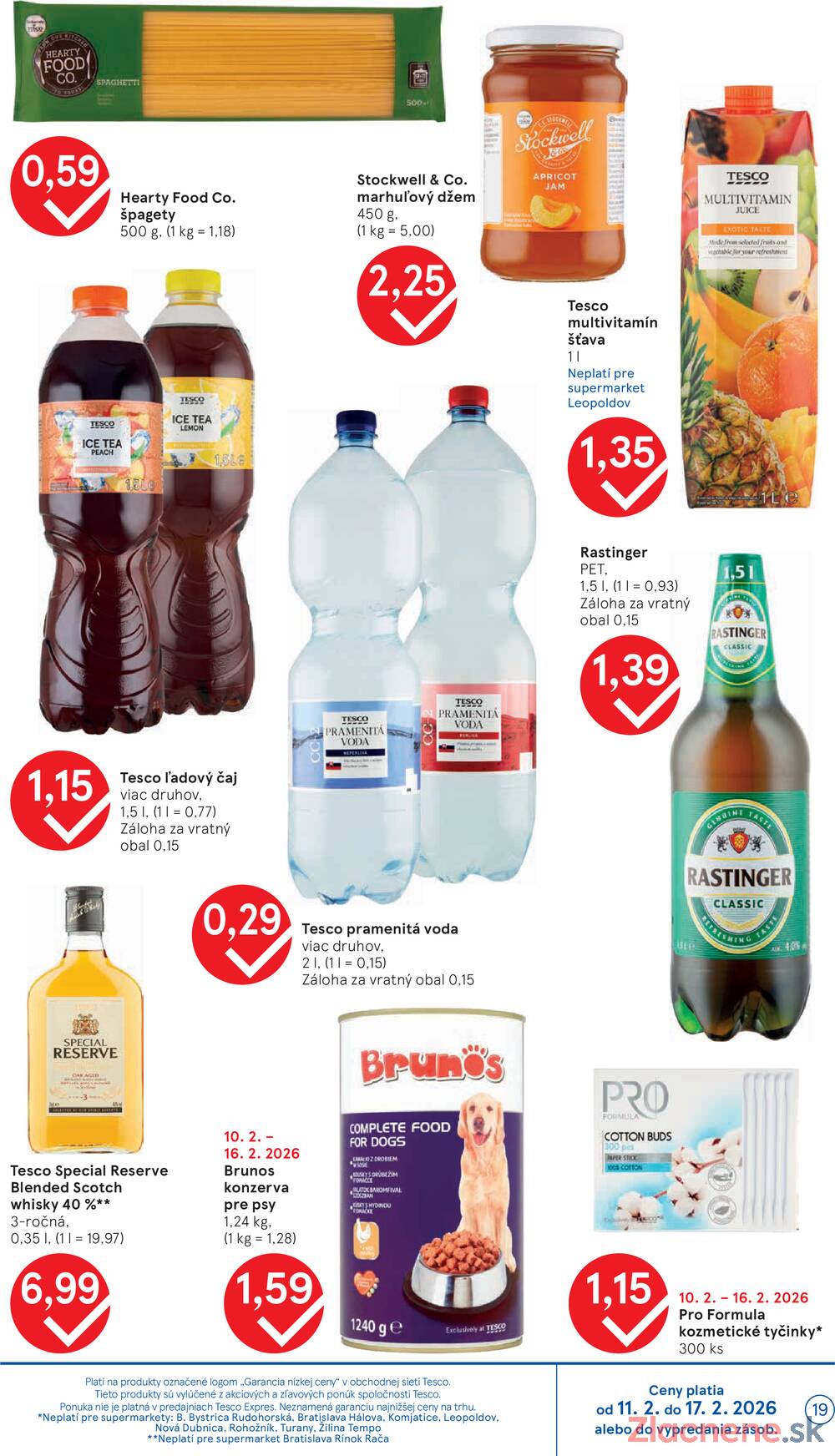 Leták Tesco - Tesco supermarkety od 11.2. do 17.2.2026 - strana 19