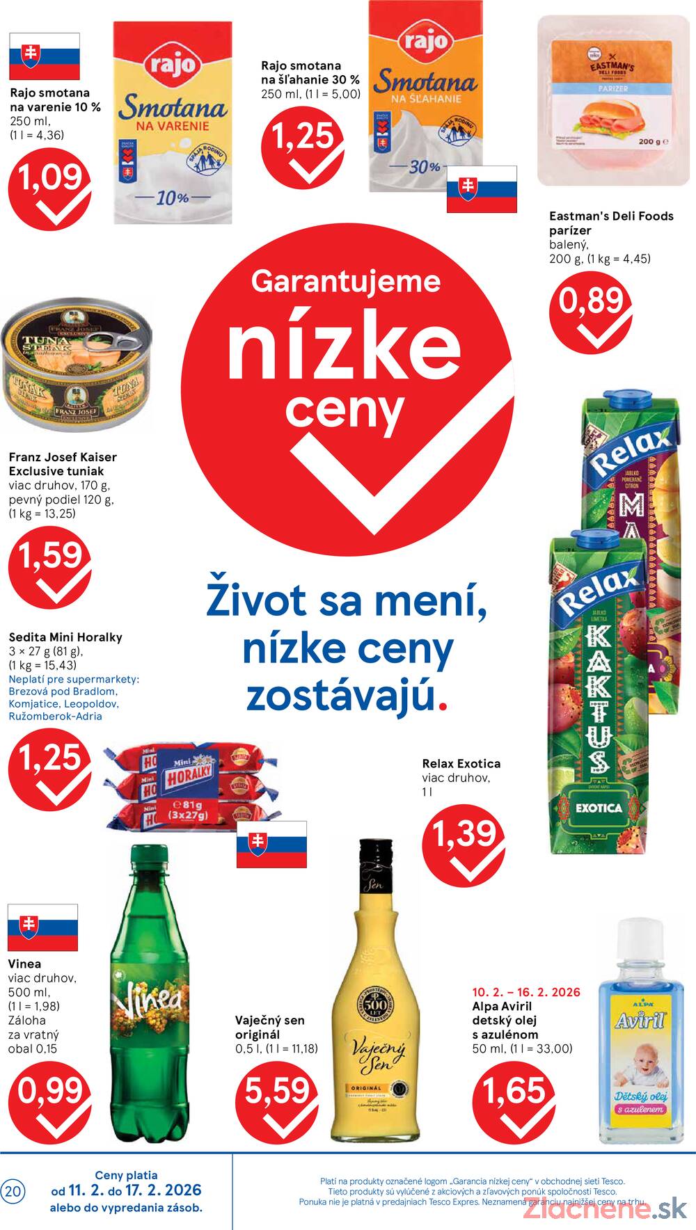 Leták Tesco - Tesco supermarkety od 11.2. do 17.2.2026 - strana 20