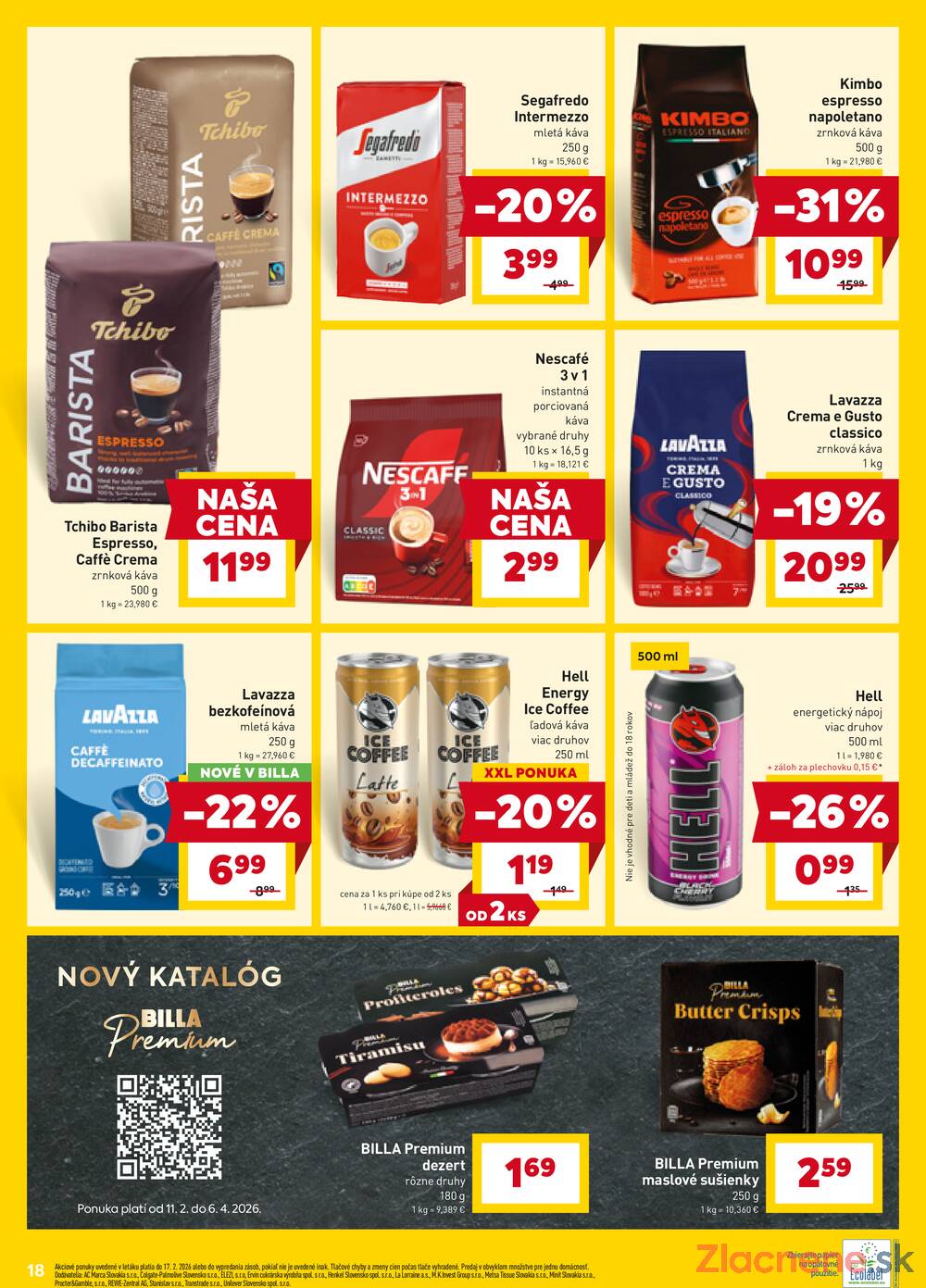 BILLA od 11.2. do 17.2.2026