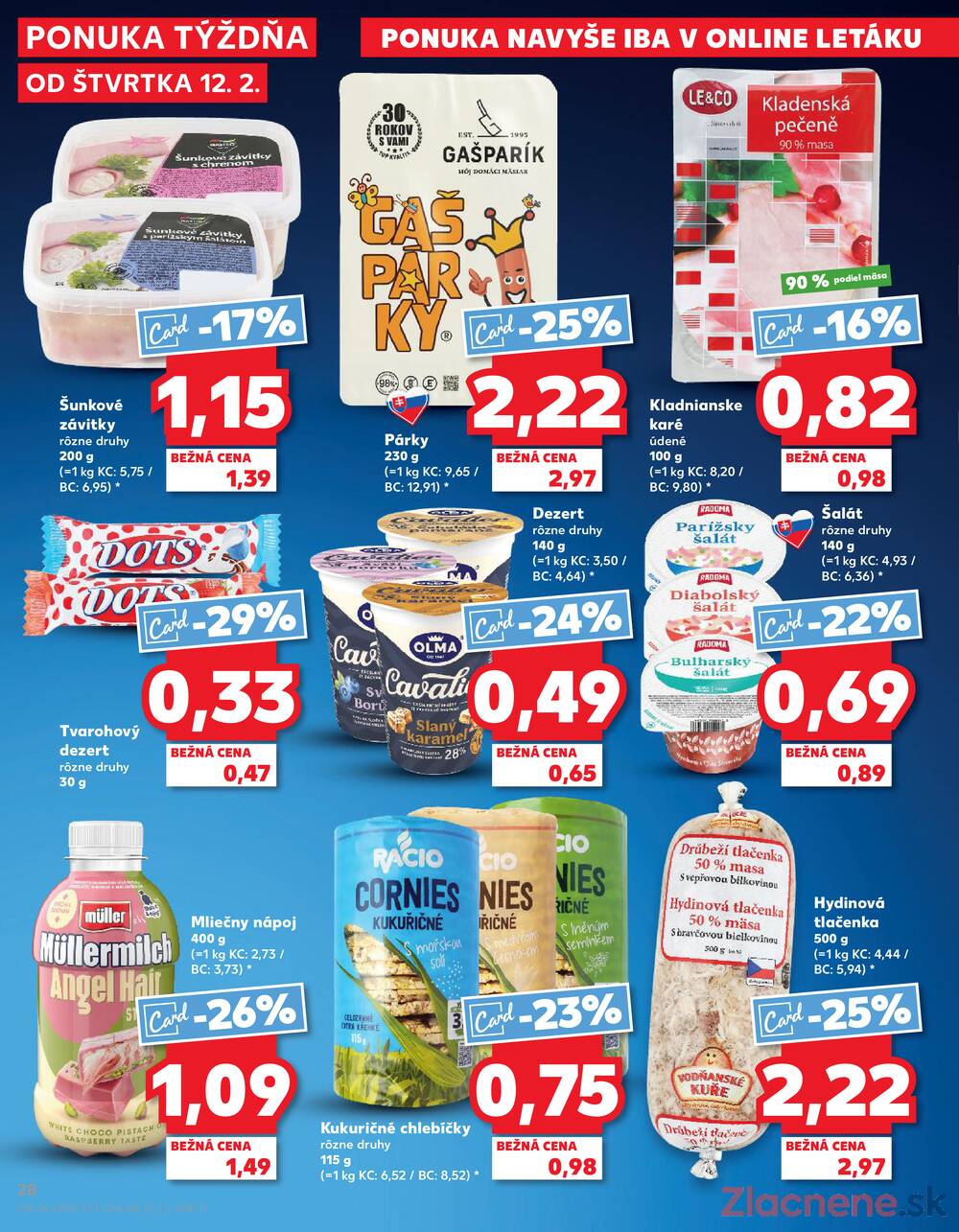 Kaufland 12.2. - 18.2. - Kaufland Bytča