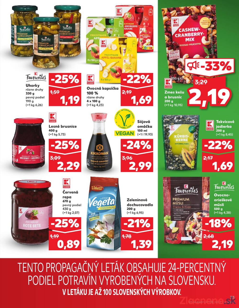 Kaufland 12.2. - 18.2. - Kaufland Veľký Meder