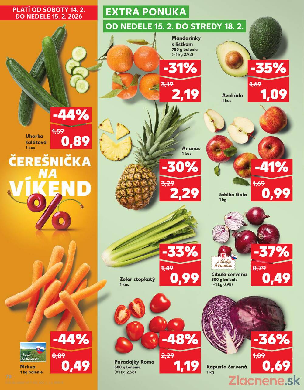 Kaufland 12.2. - 18.2. - Kaufland Zlaté Moravce