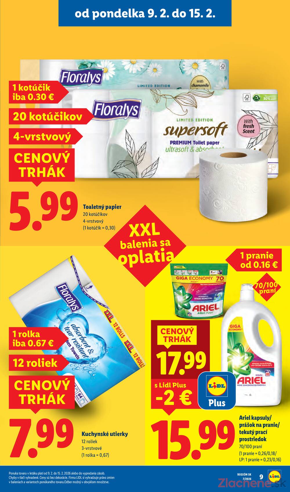 Lidl od štvrtka 12.2. - 15.2.