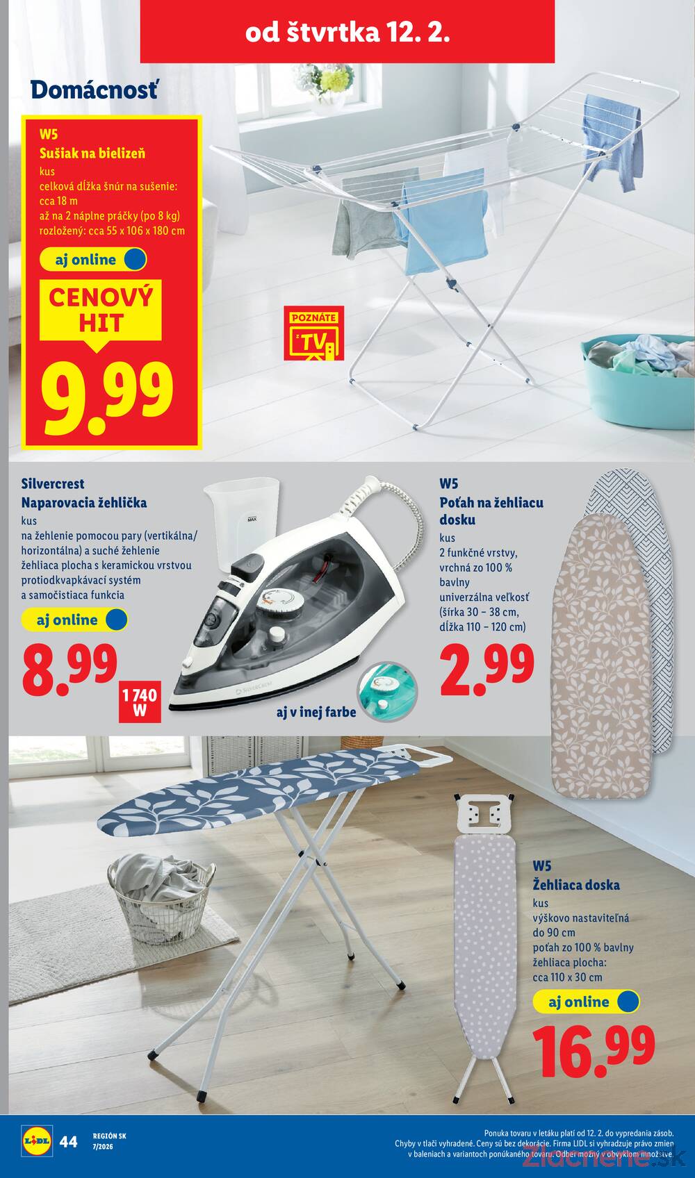 Lidl od štvrtka 12.2. - 15.2.