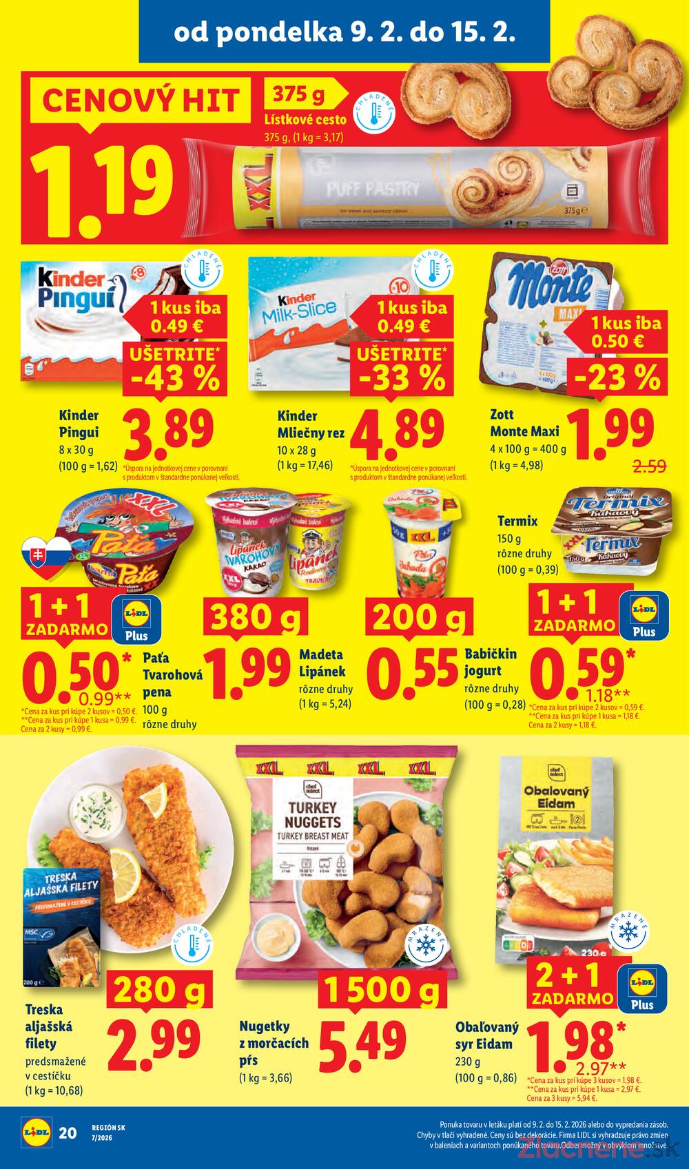Lidl od štvrtka 12.2. - 15.2.