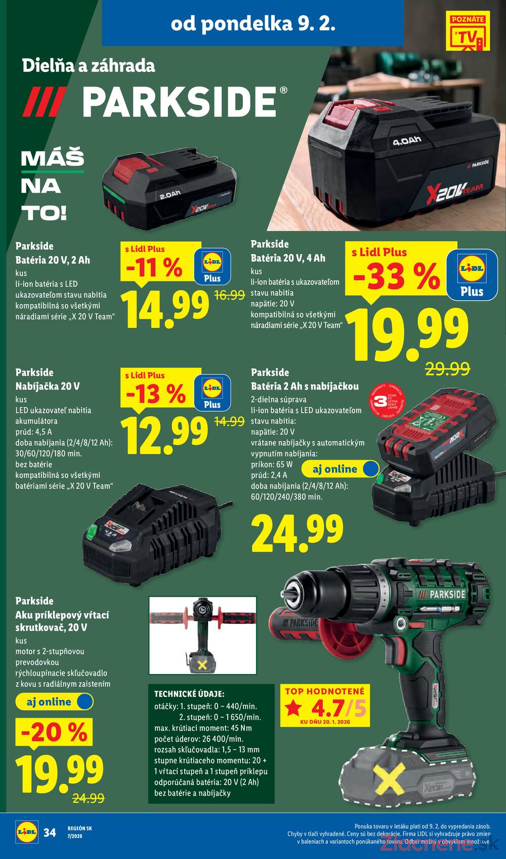 Lidl od štvrtka 12.2. - 15.2.
