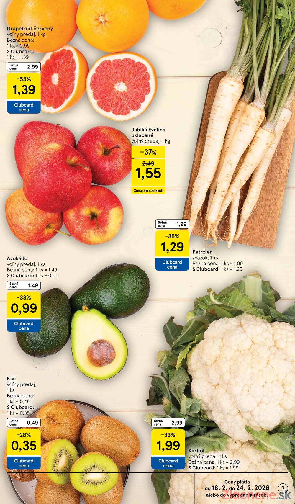 Leták Tesco - Tesco malé hypermarkety od 18.2. do 24.2.2026 - strana 3