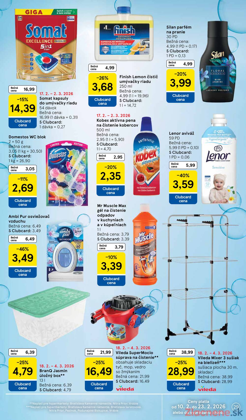 Leták Tesco - Tesco malé hypermarkety od 18.2. do 24.2.2026 - strana 29